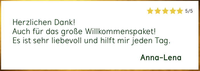 Feedback Anna-Lena
